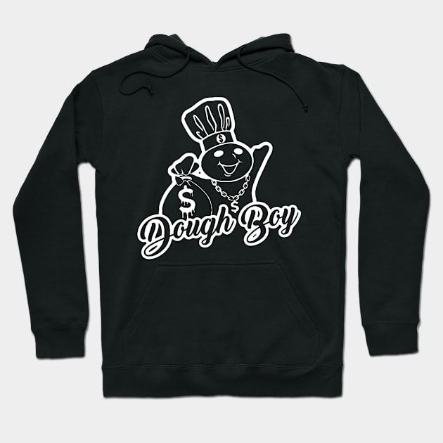 Funny Dough Boy Hoodie by Berujung Harmony